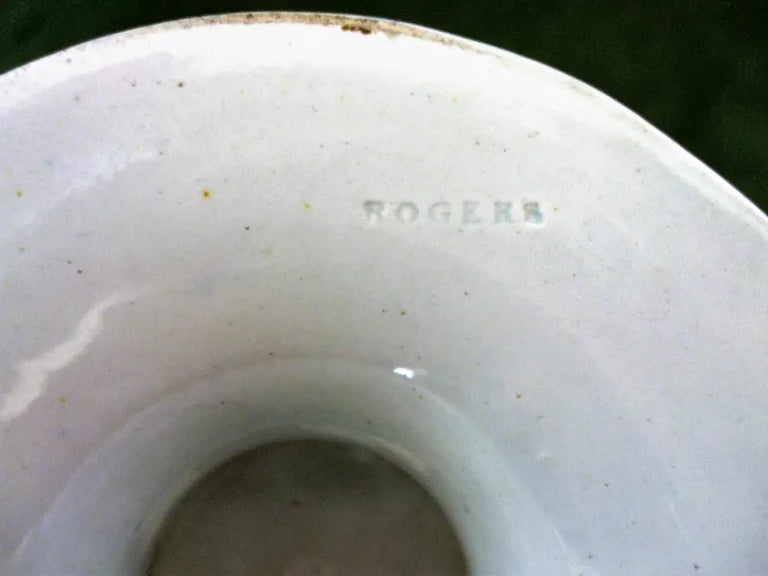 Antique Georgian Blue & White Transfer 