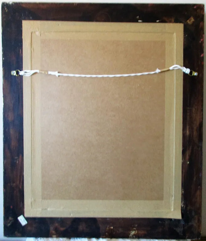 Rose Bouquet ~ Oil Painting on Board ~ Reg Johnson ~ c. 1985