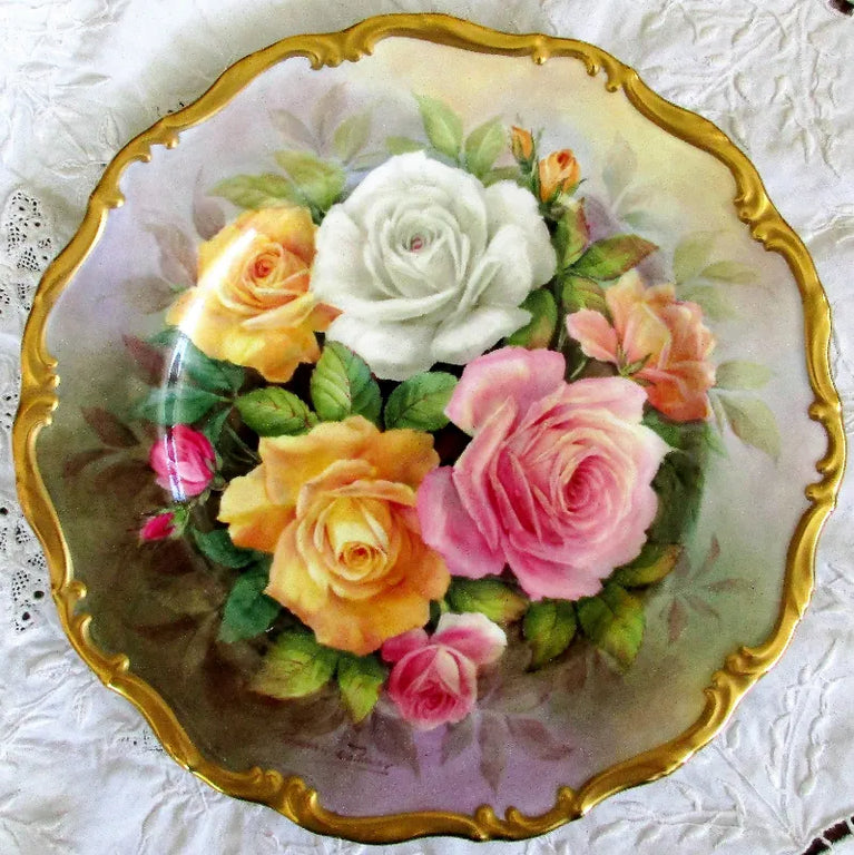 Porcelain Cabinet Plate ~ 