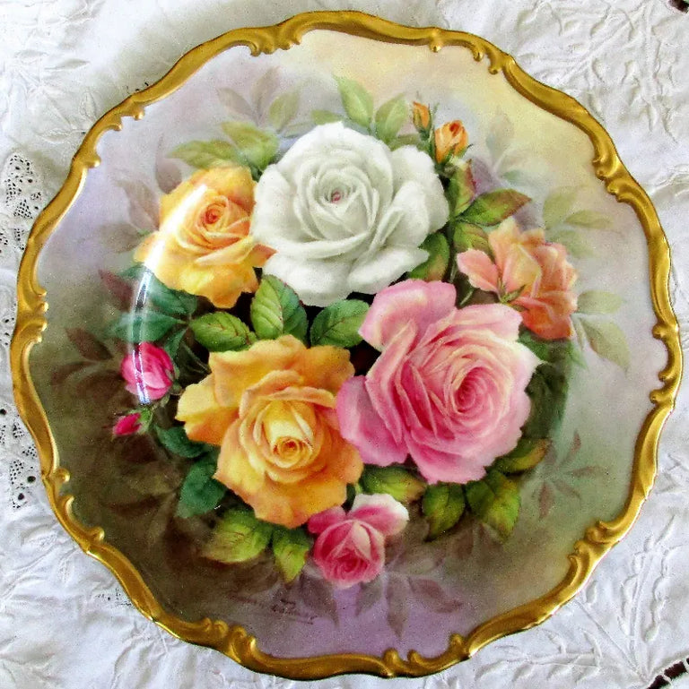 Porcelain Cabinet Plate ~ 