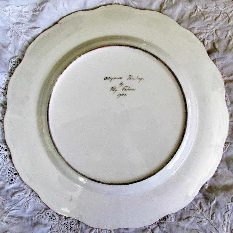 Porcelain Cabinet Plate ~ 