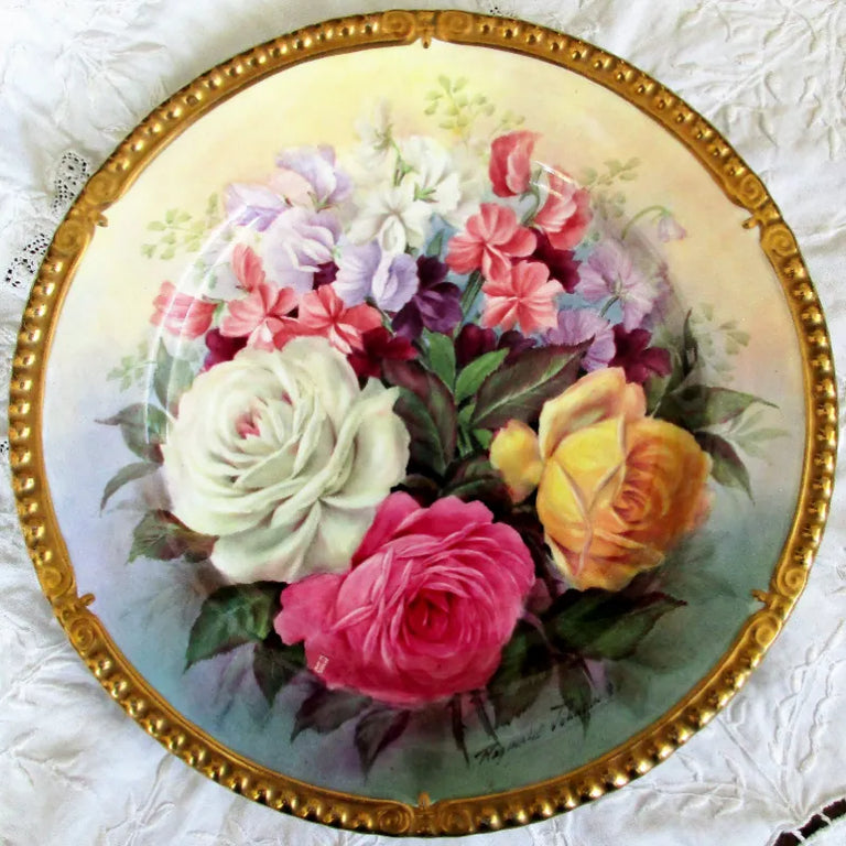 Porcelain Cabinet Plate ~ 