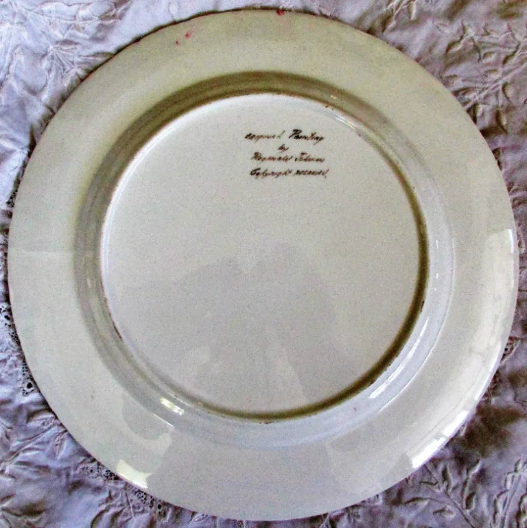 Porcelain Cabinet Plate ~ 
