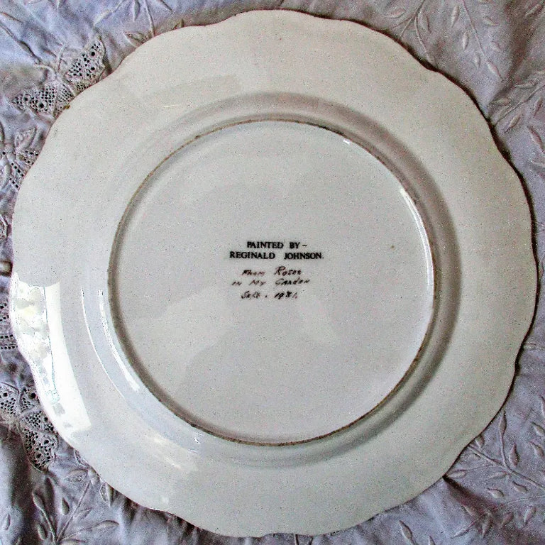 Porcelain Cabinet Plate ~ 