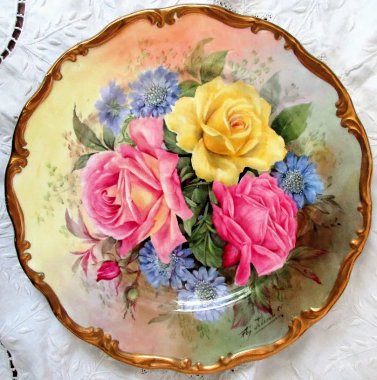 Porcelain Cabinet Plate ~ 