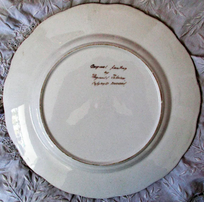 Porcelain Cabinet Plate ~ 