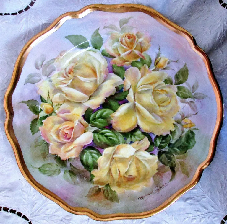 Porcelain Cabinet Plate ~ 