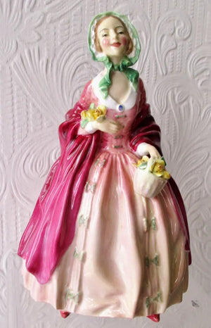 Vintage Royal Doulton Porcelain Figurine ~ "Rosebud" ~ HN 1983