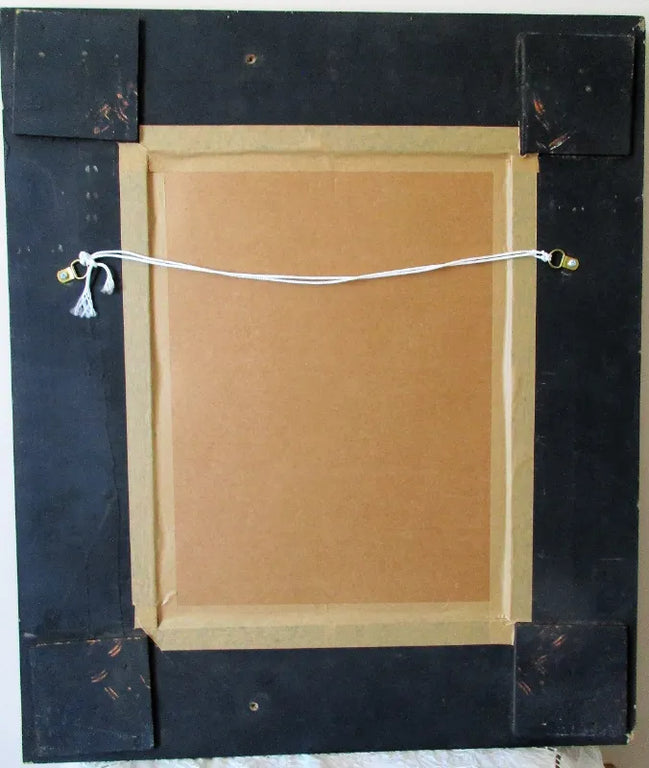 Roses, Walnut & Gilt ~ Watercolour ~ Reg Johnson ~ c. 1986