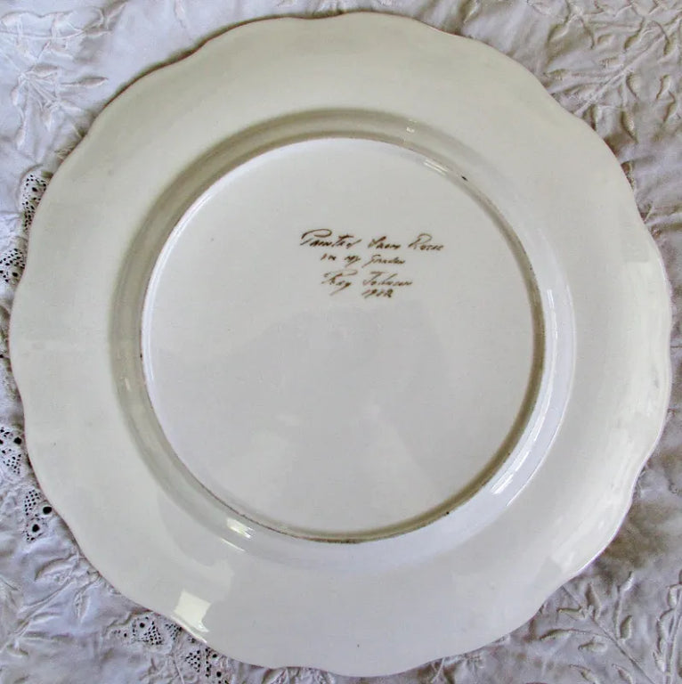 Porcelain Cabinet Plate ~ 