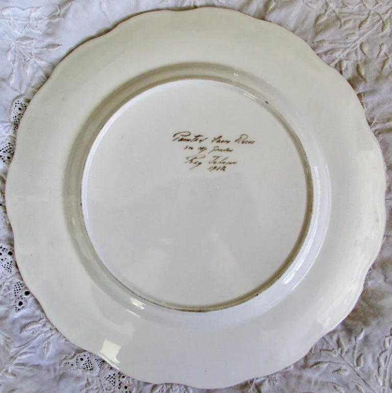 Porcelain Cabinet Plate ~ 