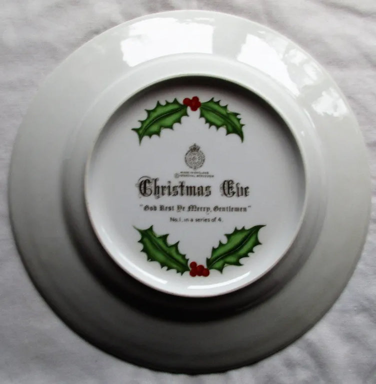 Royal Worcester English Porcelain Plate 