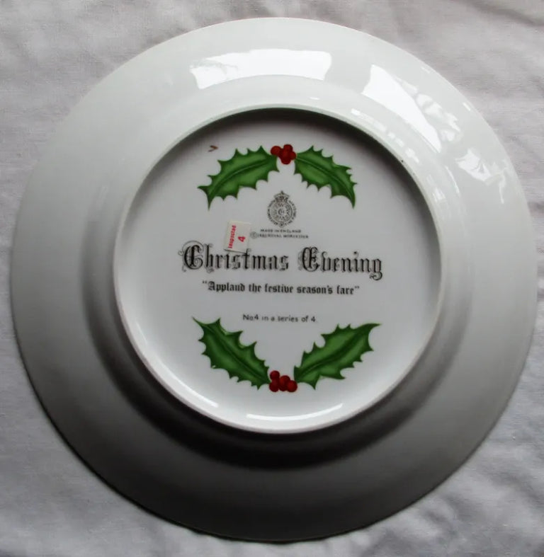 Royal Worcester English Porcelain Plate 