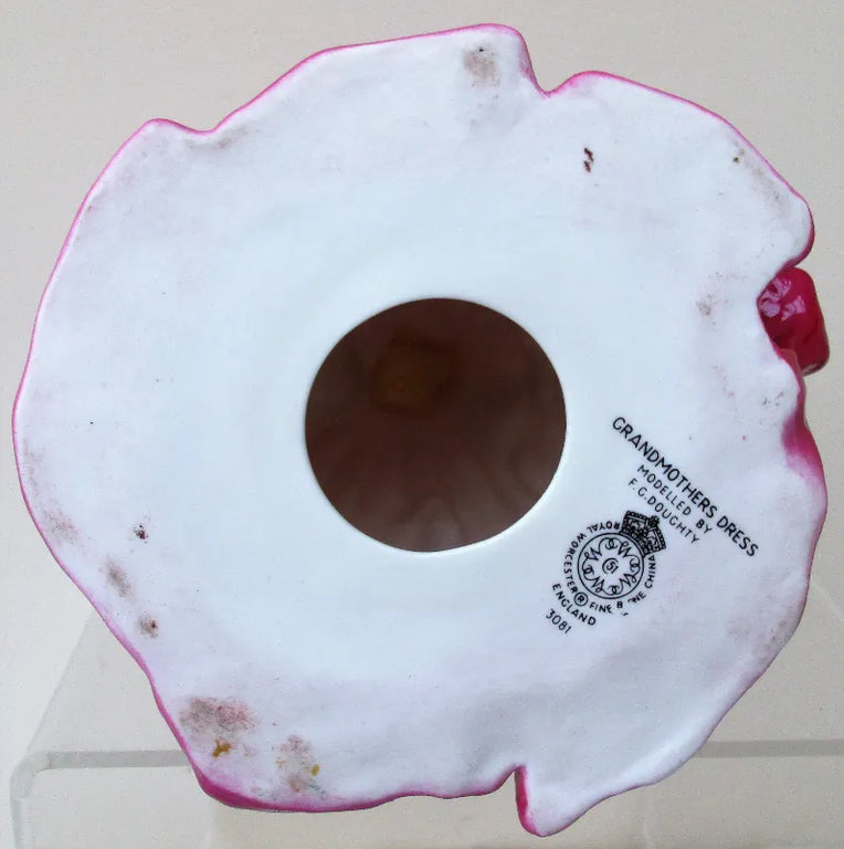 Vintage Royal Worcester Porcelain Figurine ~ 