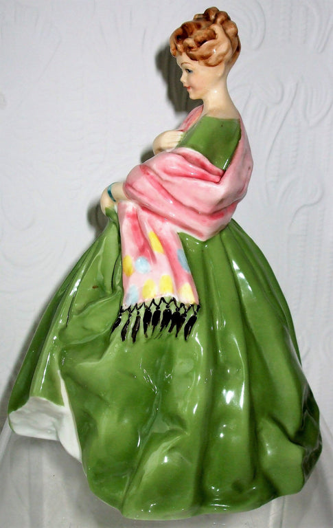 Royal Worcester English Porcelain Figurine ~ 