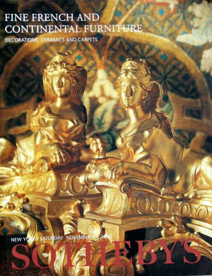 Sotheby's ~ Furniture, Ceramics, Rugs ~ New York ~ 11. 11. 2000