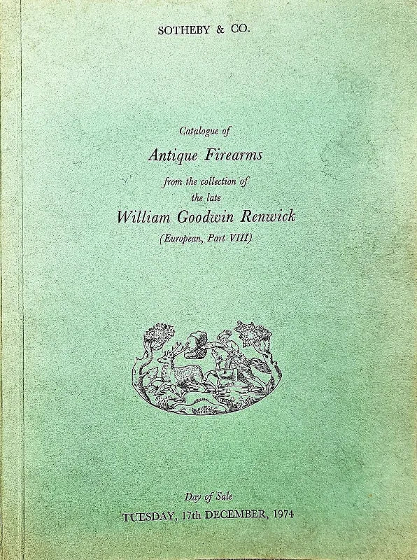 Sotheby's ~ Antique Firearms ~ London ~ 17. 12. 1974