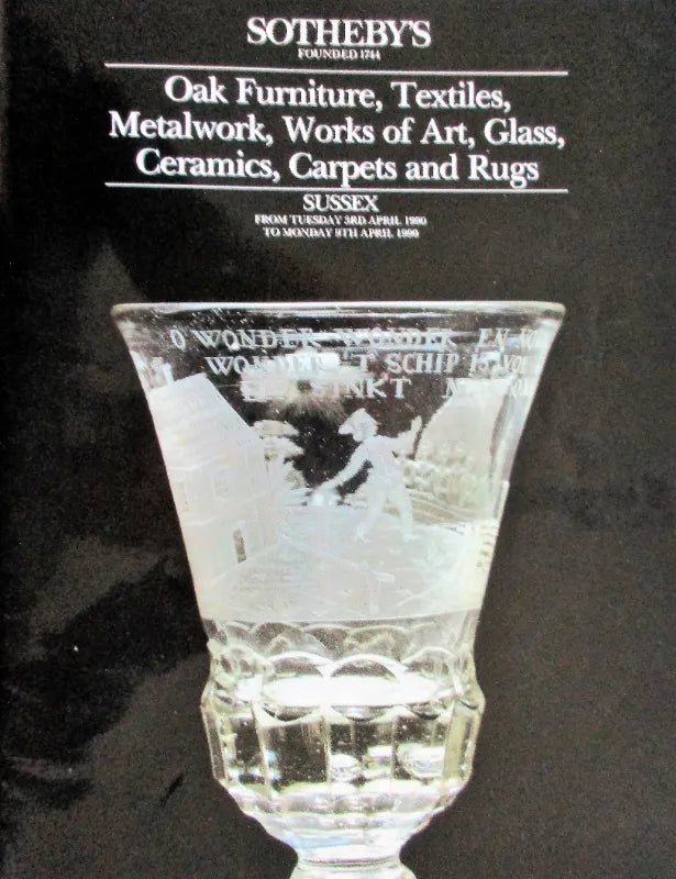 Sotheby's ~ Antiques & Collectables ~ Sussex ~ 03. - 09. 04. 1990