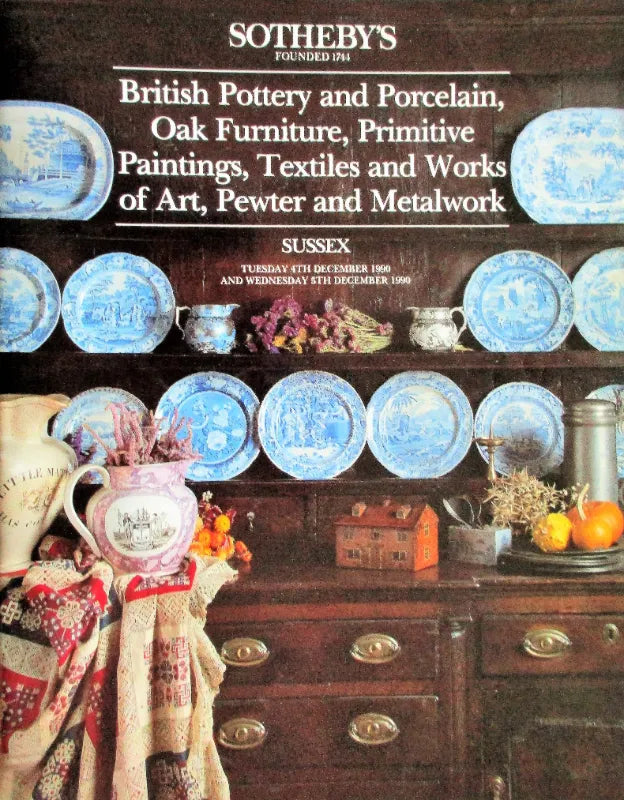 Sotheby's ~ Antiques & Collectables ~ Sussex ~ 04.- 05. 12. 1990