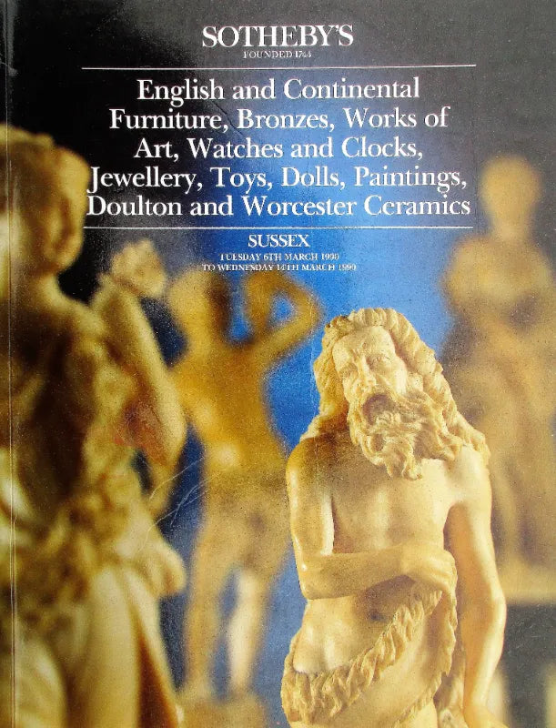 Sotheby's ~ Antiques & Collectables ~ Sussex ~ 06. - 14. 03. 1990