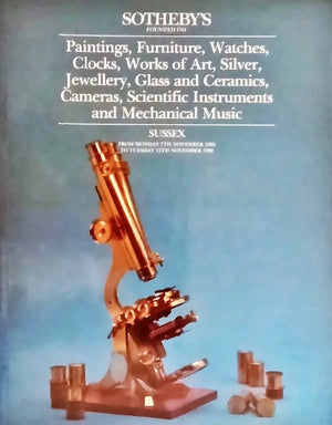 Sotheby's ~ Antiques & Collectables ~ Sussex ~ 07. - 15. 11. 1988