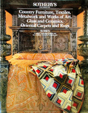Sotheby's ~ Antiques & Collectables ~ Sussex ~ 10. - 17. 09. 1991