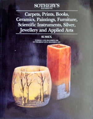 Sotheby's ~ Antiques & Collectables ~ Sussex ~ 11. - 20. 12. 1990