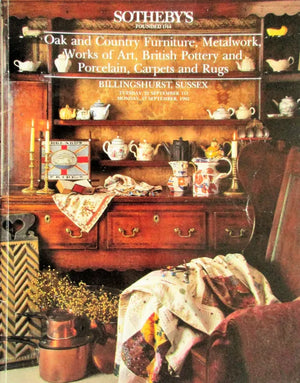 Sotheby's ~ Antiques & Collectables ~ Sussex ~ 21. - 27. 09. 1993