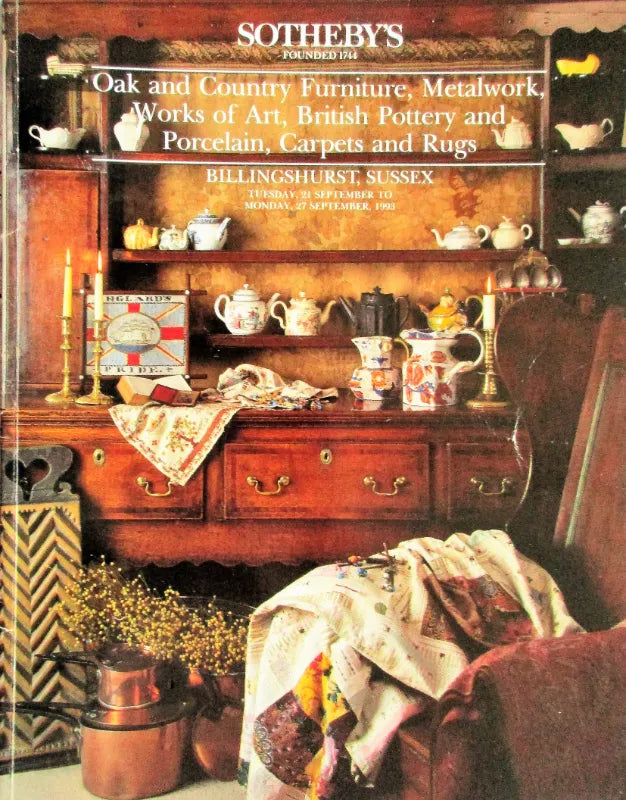 Sotheby's ~ Antiques & Collectables ~ Sussex ~ 21. - 27. 09. 1993