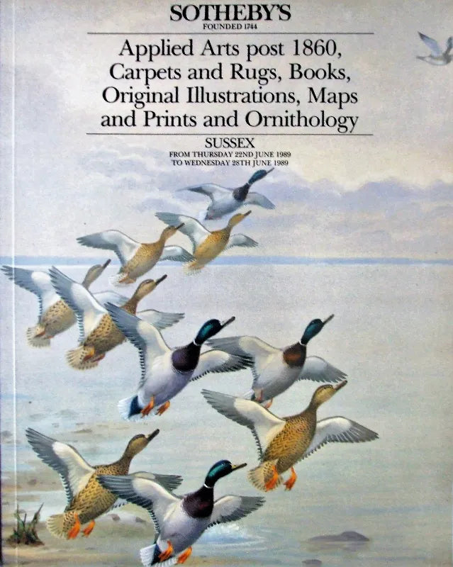 Sotheby's ~ Antiques & Collectables ~ Sussex ~ 22. - 28. 06. 1989