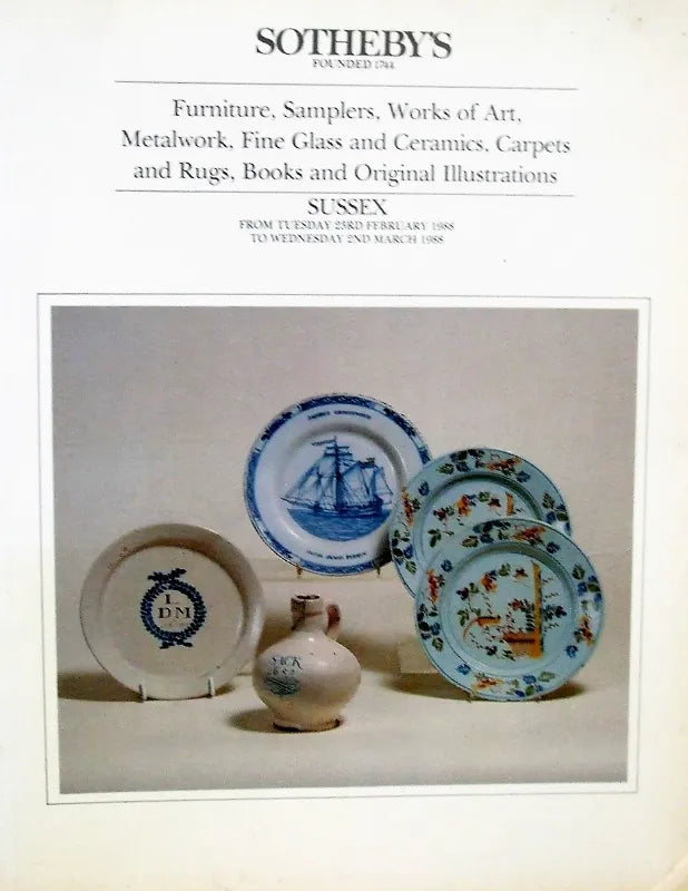 Sotheby's ~ Antiques & Collectables ~ Sussex ~ 02. 03. 1988