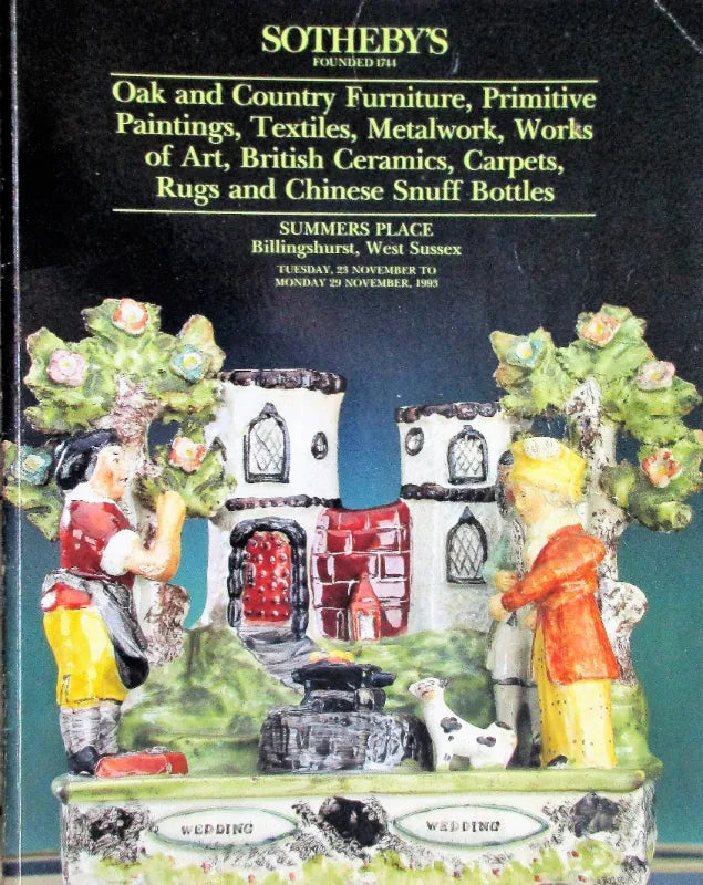 Sotheby's ~ Antiques & Collectables ~ Sussex ~ 23. - 29. 11. 1993