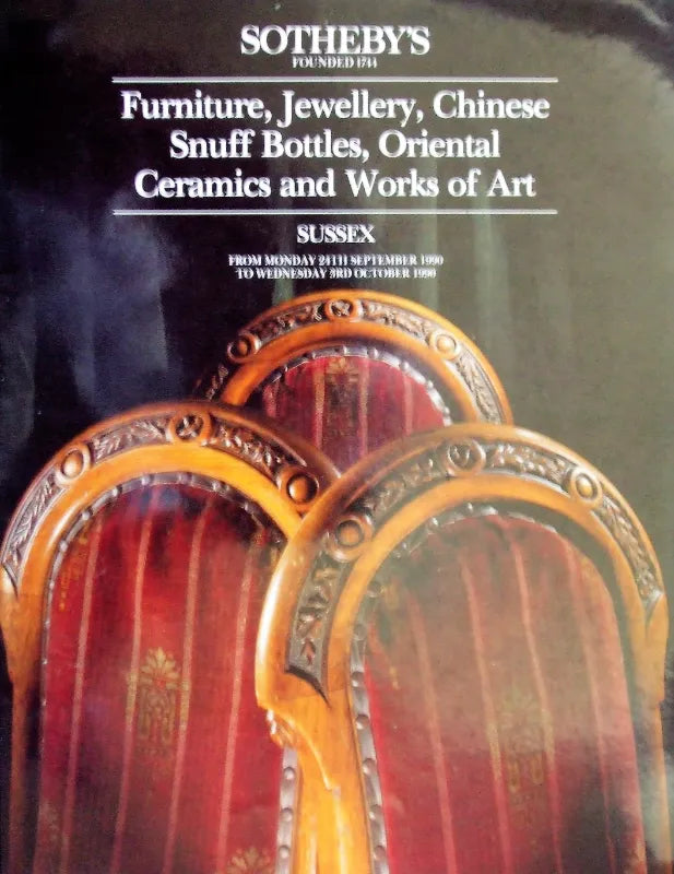 Sotheby's ~ Antiques & Collectables ~ Sussex ~ 03. 10. 1990