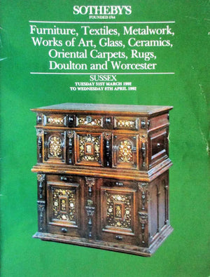 Sotheby's ~ Antiques & Collectables ~ Sussex ~ 08. 04. 1992