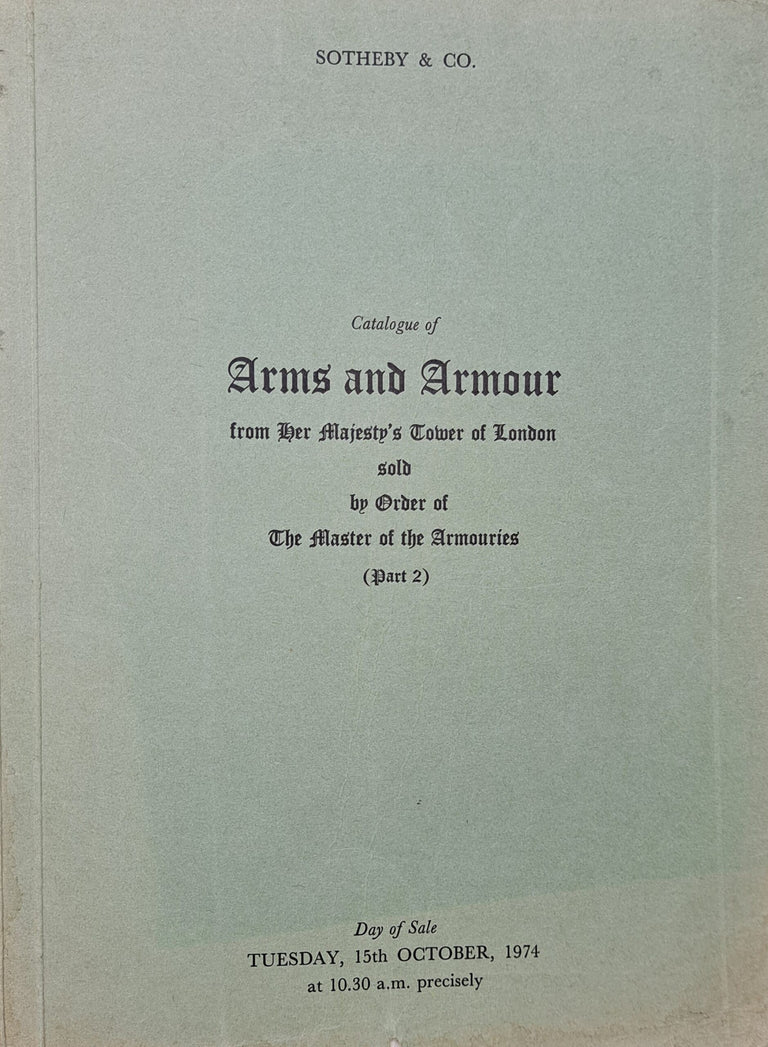 S Arms and Armour L 15. 10. 1974