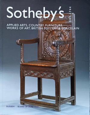 Sotheby's ~ Furniture, Ceramics, W.O.A. ~ Sussex ~ 19.-20. 06. 2001