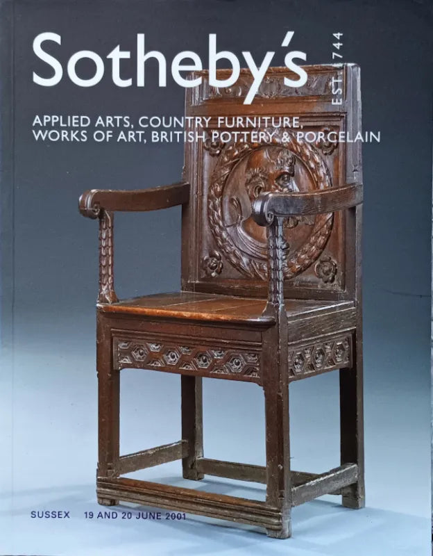 Sotheby's ~ Furniture, Ceramics, W.O.A. ~ Sussex ~ 19.-20. 06. 2001