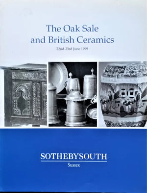 Sotheby's ~ Oak & British Ceramics ~ Sussex ~ 22. & 23. 06. 1999