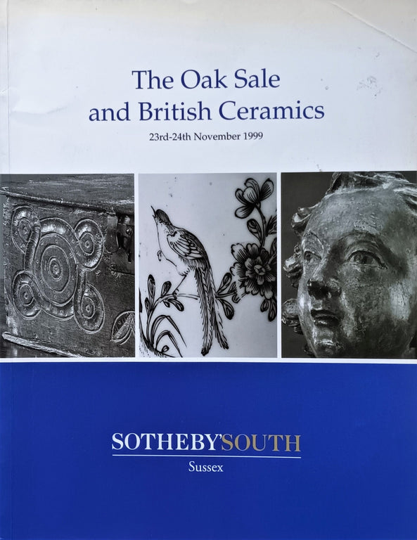Sotheby's ~ Oak & British Ceramics ~ Sussex ~ 23. & 24. 11. 1999