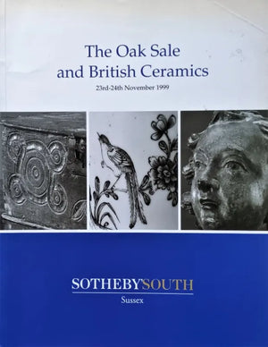 Sotheby's ~ Oak & British Ceramics ~ Sussex ~ 23. & 24. 11. 1999