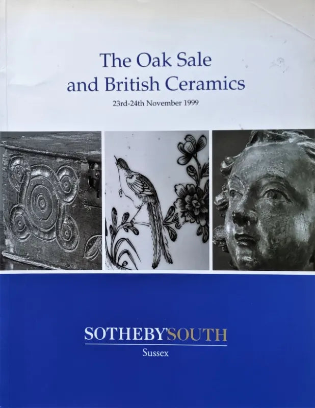 Sotheby's ~ Oak & British Ceramics ~ Sussex ~ 23. & 24. 11. 1999
