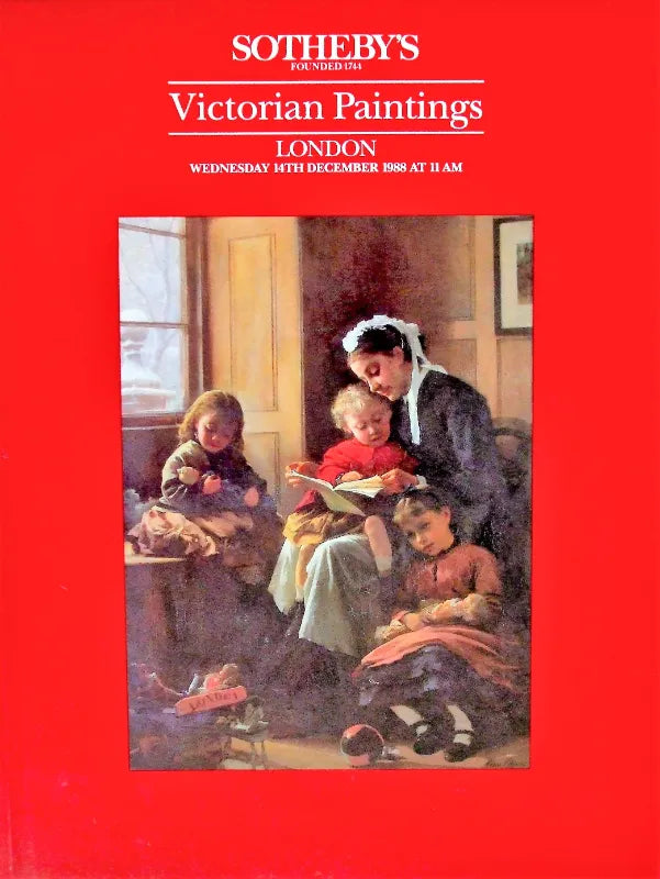 Sotheby's ~ Victorian Paintings ~ London ~ 14. 12. 1988