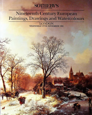 Sotheby's ~ European & Russian Paintings ~ London ~ 27&28.11.1991