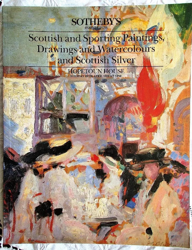 Sotheby's ~ Scottish & Sporting Pictures ~ Hopetoun House ~ 26.04.1988