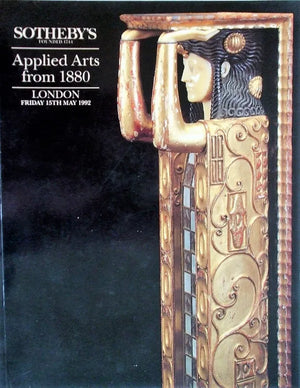 Sotheby's ~ Applied Arts from 1880 ~ London ~ 15. 05. 1992