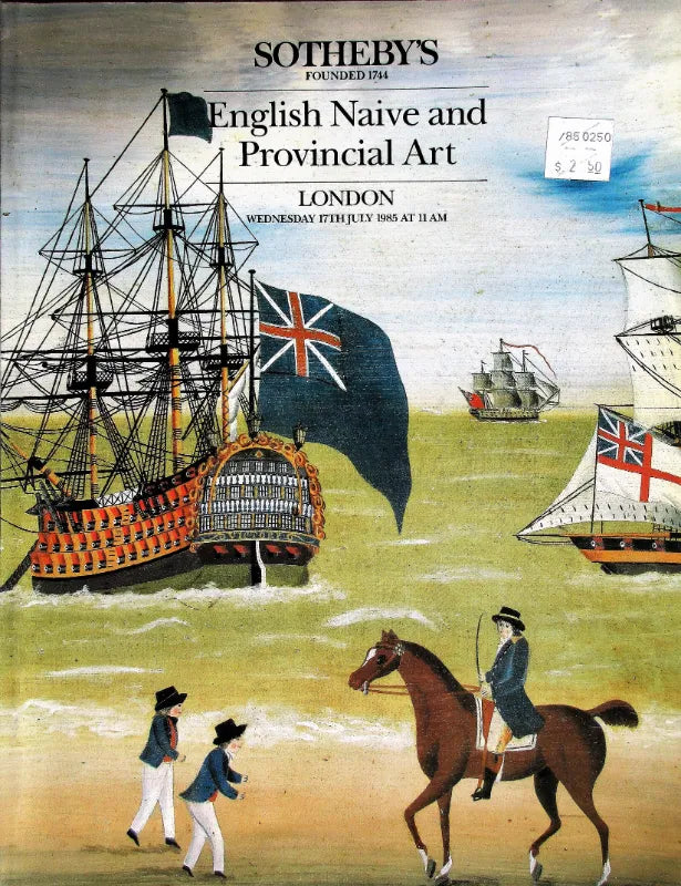 Sotheby's ~ English Naive and Provincial Art ~ London ~ 17. 07. 1985