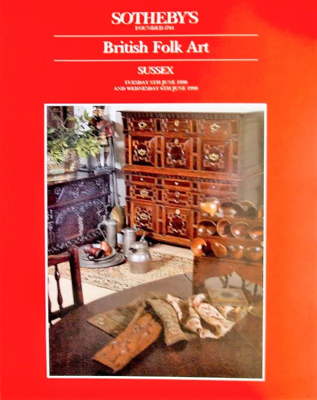 Sotheby's ~ British Folk Art ~ Sussex ~ 05. - 06. 06. 1990