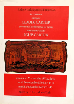 S CARTIER M 25. 26. 27. 11. 1979