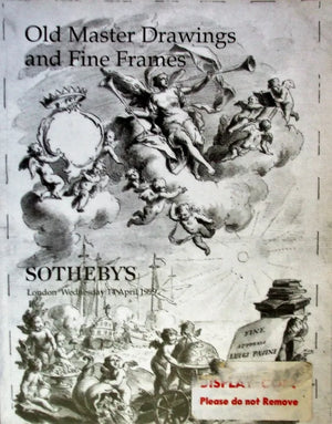 Sotheby's ~ Old Master Drawings & Fine Frames ~ London 14.04.1999