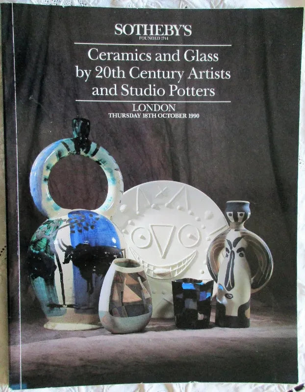 Sotheby's ~ 20th Century Ceramics & Glass ~ London ~ 18. 10. 1990